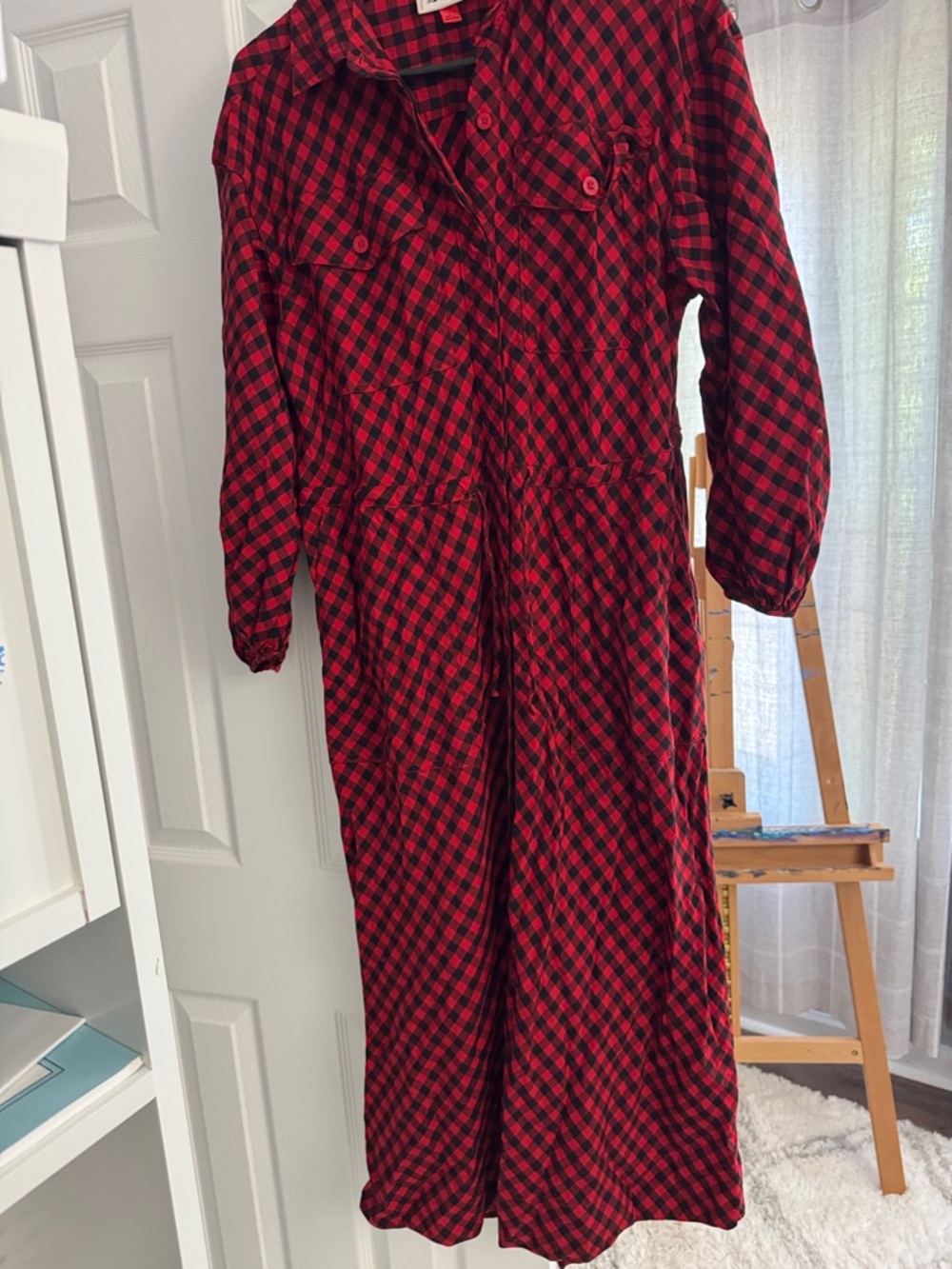 Woolrich Red and Black Buffalo Plaid Shirt